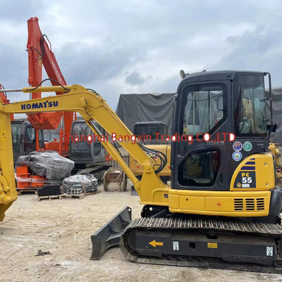Komatsu PC55MR Mini Excavator with 90% Degree and Original Hydraulic Cylinder