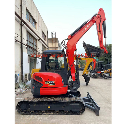 Second Hand KUBOTA KX155-3z 5 Ton Small Digger Machine Used Mini Excavator