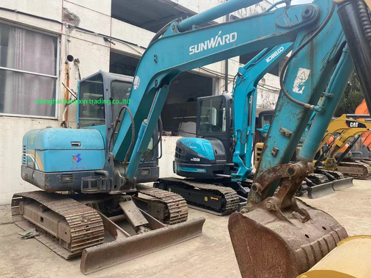 Sunward SWE60 Mini Excavator with Original Hydraulic Valve and 0.23m3 Bucket Capacity