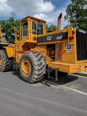 Used CAT980F Wheel Loader with Strong Power and Hydraulic Stability Good Condition