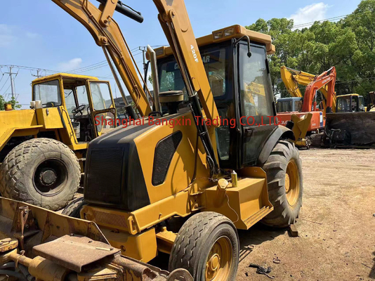 Multi-Functional CAT420Fh Backhoe Loader with All Functions in Good Working Condition
