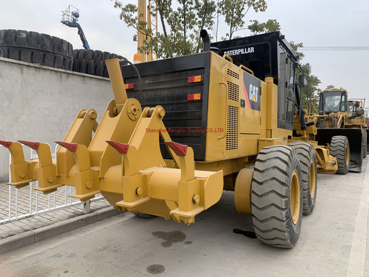 Low Running Hours Cat Grader Used Caterpillar 140H Land Leveller with Cummins Engine