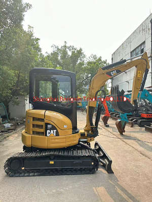 Yes You Can Inspect Small Machine Used Mini Excavator CAT 303 3000 KG Machine Weight