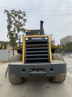 Japan Origin 21Ton Used Komatsu WA470 Wheel Loaders Rated Load 7 Ton Ready to Work