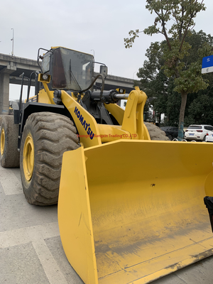Japan Origin 21Ton Used Komatsu WA470 Wheel Loaders Rated Load 7 Ton Ready to Work