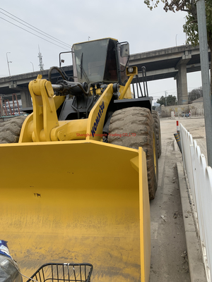Japan Origin 21Ton Used Komatsu WA470 Wheel Loaders Rated Load 7 Ton Ready to Work