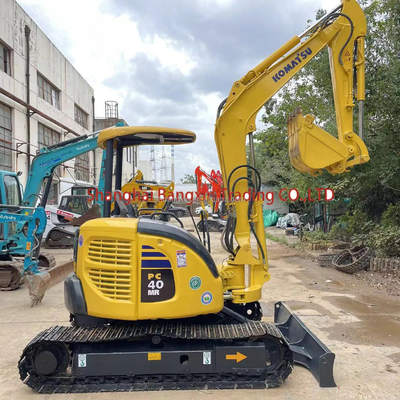 0.23m3 Bucket Capacity Komatsu PC40MR Mini Excavator with All Functions Normal