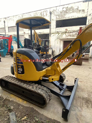 0.23m3 Bucket Capacity Komatsu PC40MR Mini Excavator with All Functions Normal