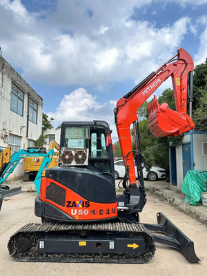 small machine used mini excavator Hitachi zx50U within 7 days delivery guarantee