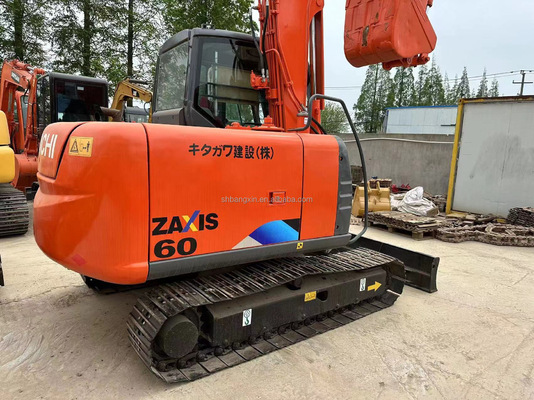 Hitachi ZX60 Mini Excavator Strong Power and Hydraulic Stability for Your Construction