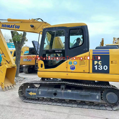 0.5m3 bucket capacity komatsu pc130-7 mini excavator with strong power and stability