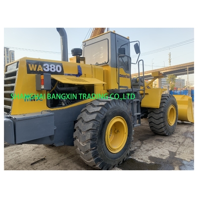 Used Komatsu WA380 Wheel Loader Machine with Free Shipping and 7 Days Delivery Time