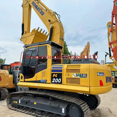Original Hydraulic Cylinder Komatsu PC200 Mini Excavator in Excellent Condition