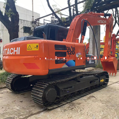 Small Machine Used Mini Excavator Hitachi ZX120 with Original Hydraulic Pump