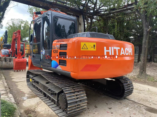 Small Machine Used Mini Excavator Hitachi ZX120 with Original Hydraulic Pump