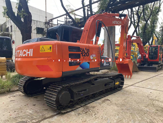 Small Machine Used Mini Excavator Hitachi ZX120 with Original Hydraulic Pump