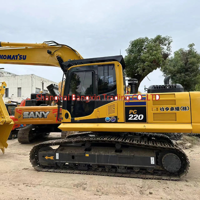 Mini Excavator Komatsu PC220-8 with Cummins Engine Strong Power and Hydraulic Stability