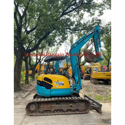 KUBOTA KX155 Mini Excavator 5 Ton Used Second Hand with Original Hydraulic Valve