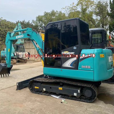 small machine used mini excavator kobelco sk60 from trusted with 7 days delivery time