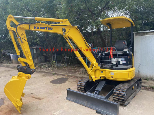3 Ton Used Mini Excavator Komatsu PC30 with Free Shipping and Flexible Maneuverability