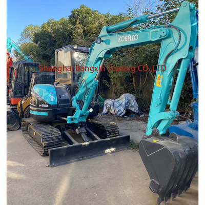 Used Kobelco SK55 Mini Excavator with EPA/CE Certification and 5ton Operating Weight