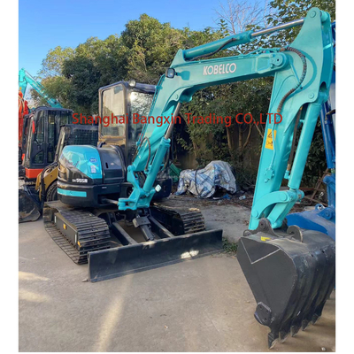 Used Kobelco SK55 Mini Excavator with EPA/CE Certification and 5ton Operating Weight