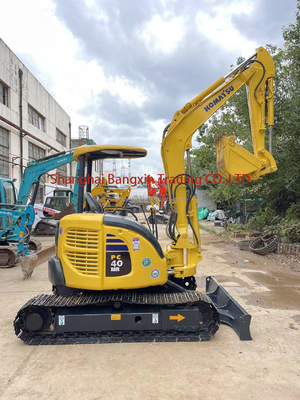 Komatsu PC40MR Mini Excavator with Original Hydraulic Valve and 0.23m3 Bucket Capacity