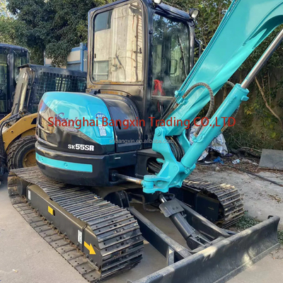 Almost Original Made 2023 Year Manufacture Mini Excavator Used Kobelco SK55 Excavator