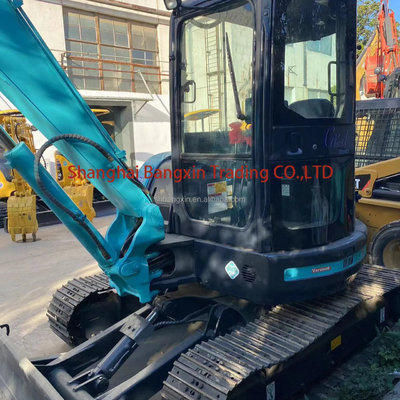 700 Working Hours Mini Excavator Used Kobelco SK55 Strong Power and Hydraulic Stability