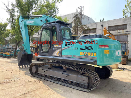 Used Kobelco SK200-8 Excavator with EPA/CE Certification and 1m3 Bucket Capacity