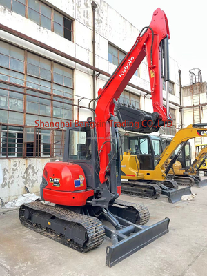 Kubato KX155-3SZ Used Mini Excavator with Free Shipping and Original Hydraulic Pump