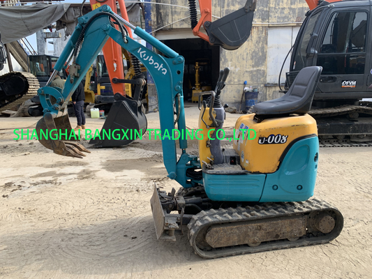Original Japan KUBOTA U008 Mini Excavator All Functions Normal and EPA/CE Certified