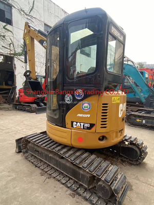700 Working Hours Second Hand Crawler Excavator CAT 303 with 0.23m3 Bucket Capacity