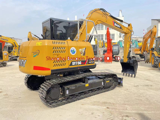SANY SY75C Mini Excavator 7500 KG Machine Weight and Compact Design