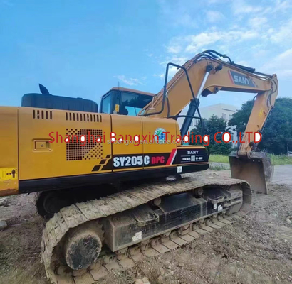 Strong Power and Hydraulic Stability SANY SY205C Mini Excavator 20000 KG Machine Weight