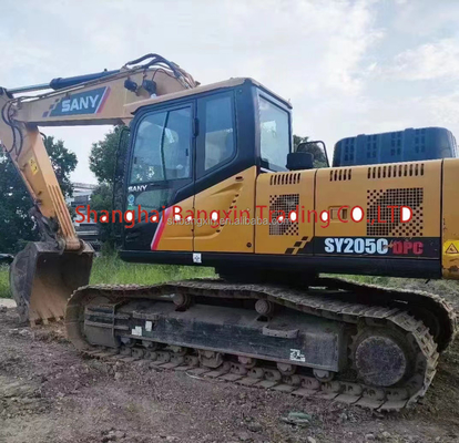 Strong Power and Hydraulic Stability SANY SY205C Mini Excavator 20000 KG Machine Weight