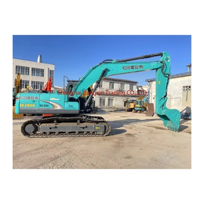 SK200 Second Hand Excavator Operating Weight 20TON Free Shipping