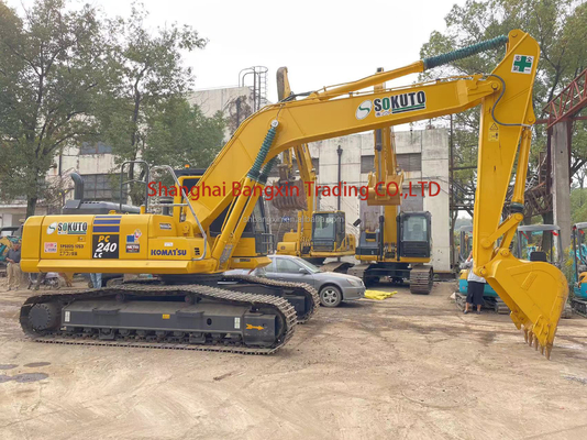 Used Excavator Komatsu PC240 and 1.3m3 Bucket Capacity with 1 Year After Sales Period