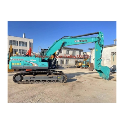 Used Kobelco SK200 Excavator with EPA/CE Certification and 6000 KG Weight