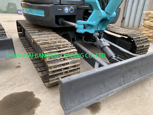 good condition Kobelco SK55SR mini excavator strong power and hydraulic stability