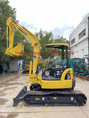 Construction Machine Used Mini Excavator Komatsu PC40MR with 4ton Operating Weight