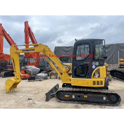 2020 Used Komatsu PC55MR Mini Excavator/Crawler Digger with All Functions Normal