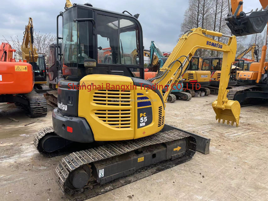 2020 Used Komatsu PC55MR Mini Excavator/Crawler Digger with All Functions Normal