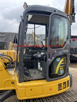 Original Japan Digger Machinery Komatsu PC55MR with Strong Power and Hydraulic Stability