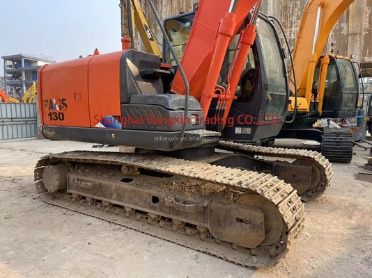 Global Used Hitachi ZX130 Excavator 66 k Machine Weight for Engineering Construction