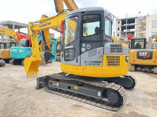 Original 2020 Komatsu PC78US Mini Excavator with Low Working Hours and Hydraulic Pump