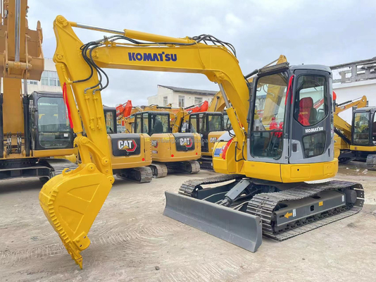 Original 2020 Komatsu PC78US Mini Excavator with Low Working Hours and Hydraulic Pump