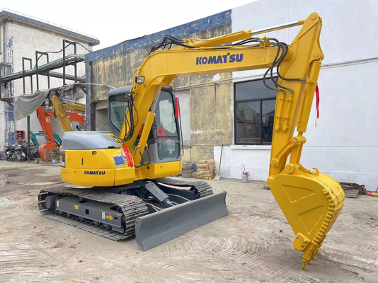 Original 2020 Komatsu PC78US Mini Excavator with Low Working Hours and Hydraulic Pump