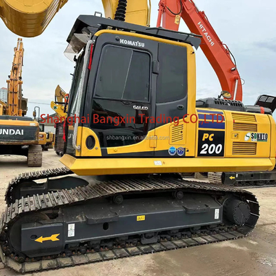 Original Japan Used Komatsu PC200 Excavator with Low Hours and 1m3 Bucket Capacity