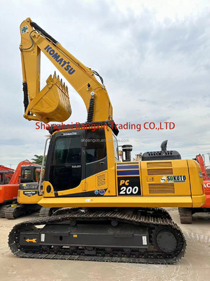 700 Working Hours Used Komatsu PC200-8 Excavator with Free Shipping and Excavator Bucket
